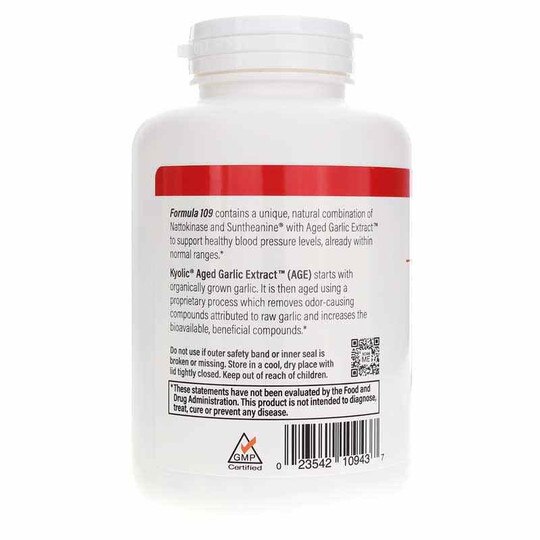 Kyolic Formula 109 Blood Pressure Health, KYO
